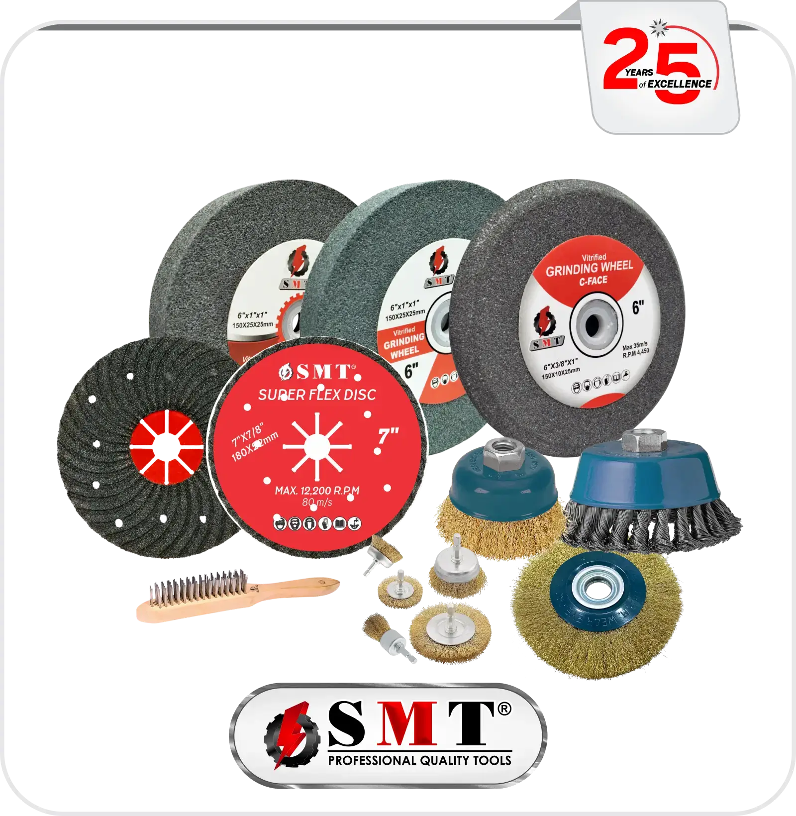 Wire Brush and Grinding Wheel