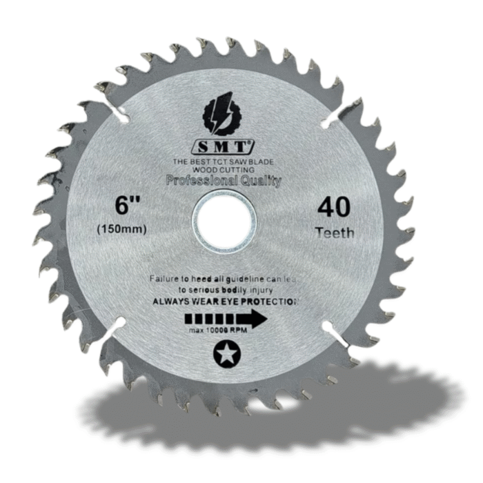 Tct blade wood 6" 40 teeth