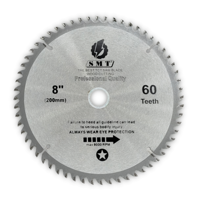 TCT Blade Wood 8"/60 Teeth