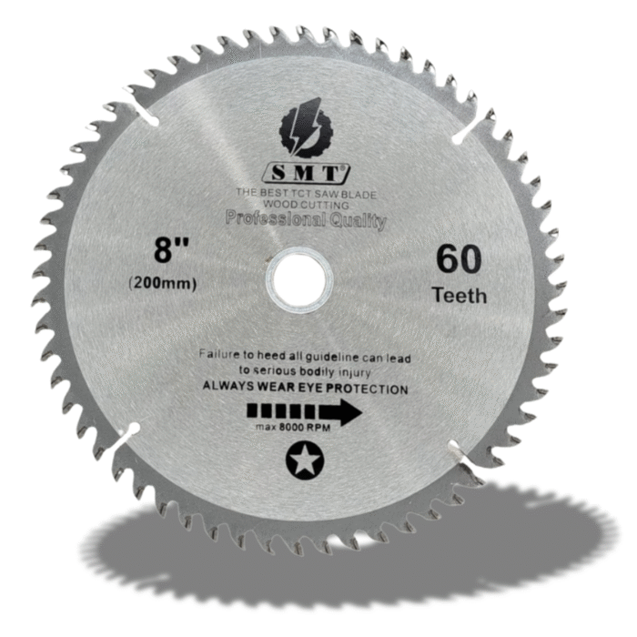 TCT Blade Wood 8"/60 Teeth