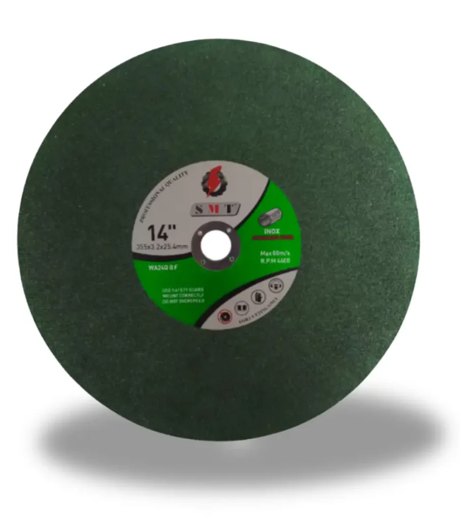 Inox Stainless Steel Cutting Disc 14 inch Green