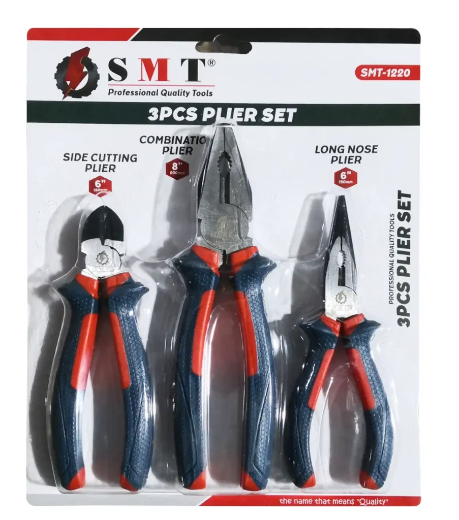 3Pcs Pliers Set SMT-1220