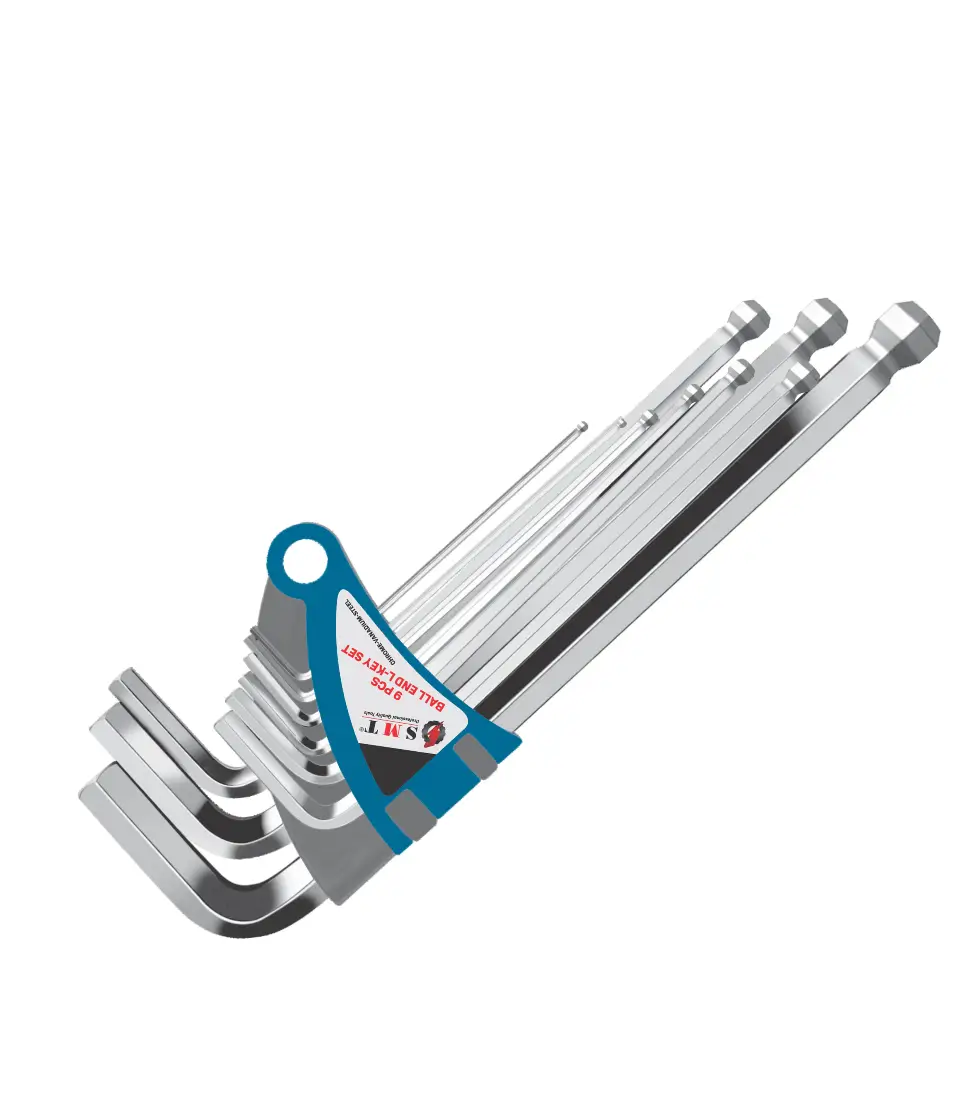9 Pcs Ball End L-Key Set 9 Pcs Ball End L-Key Set