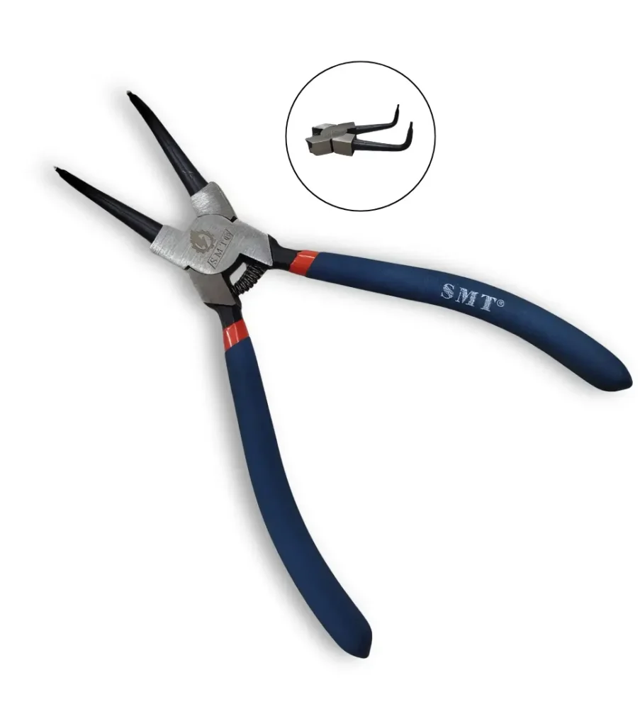 Circlip Plier 175mm (7″) Bent External SMT-1253