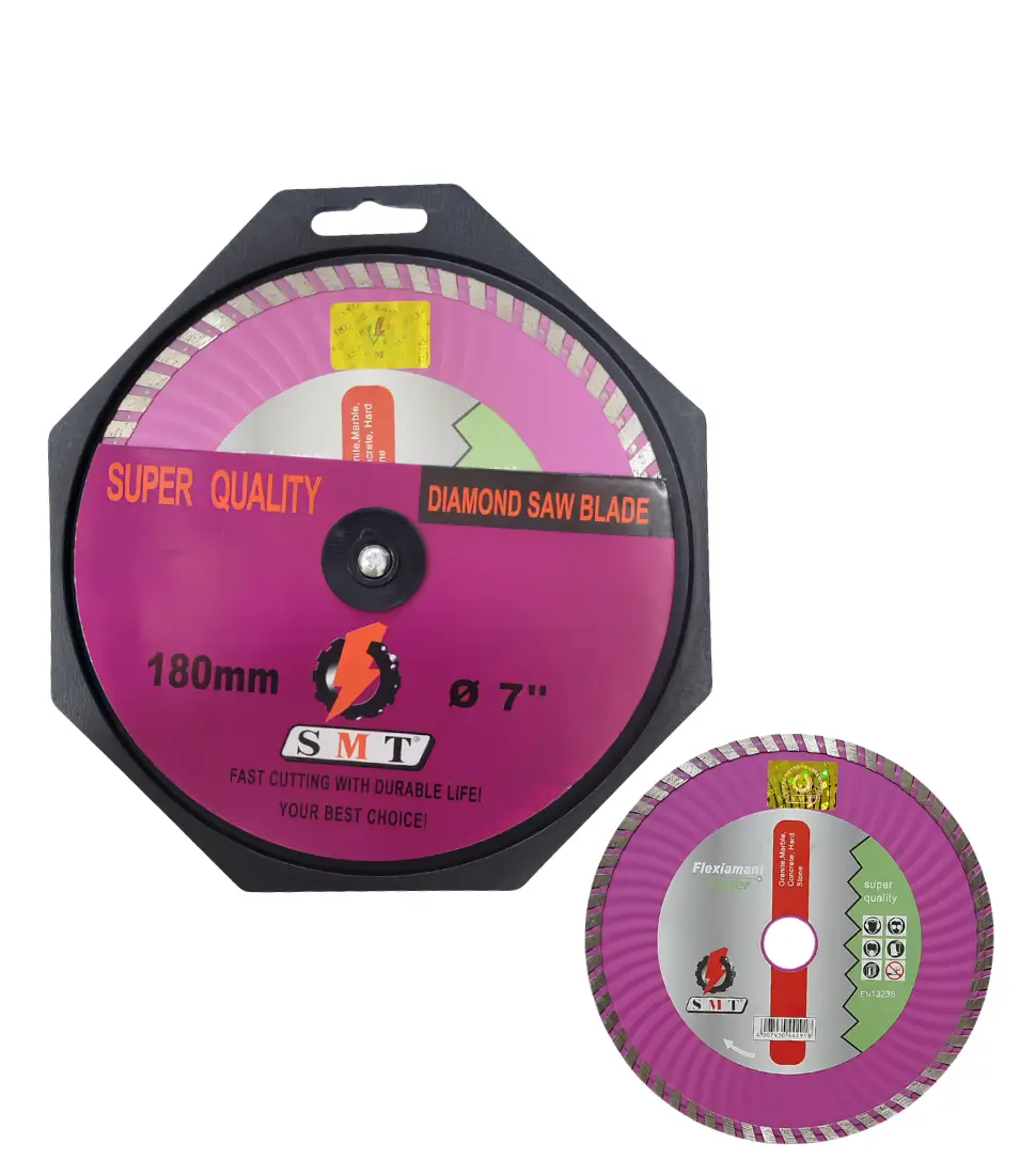 Diamond Saw Blade Turbo Wave 7inch Diamond Saw Blade Turbo Wave 7"