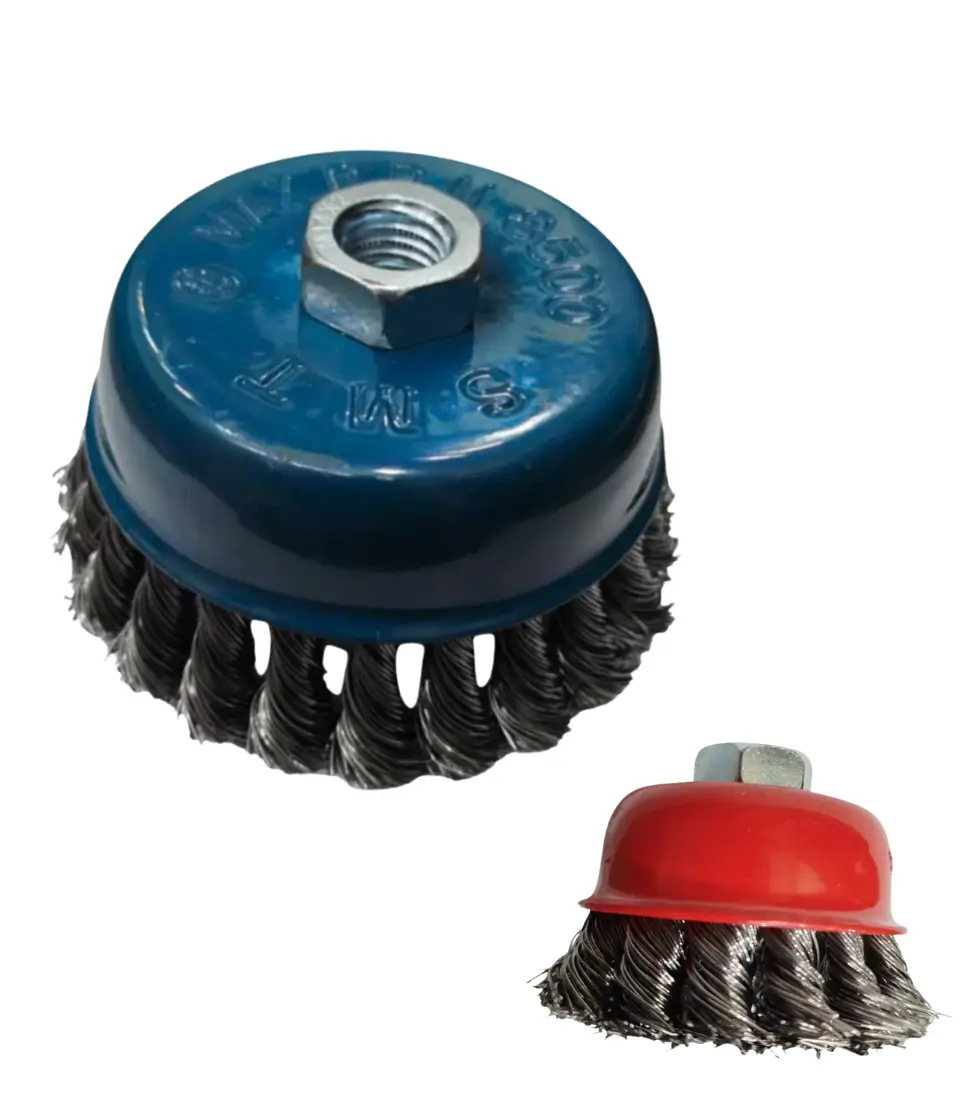 Wire Brush Cup Twisted SMT Wire Brush Cup Twisted